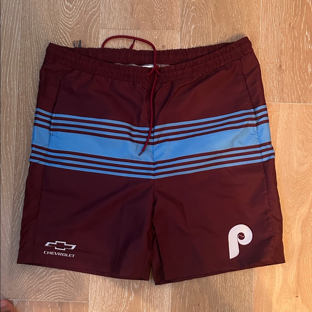Phillies 2025 Gameday Giveaway - Mens Board Shorts - rare- brand new size XL